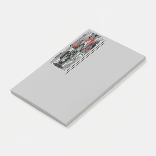 "Ooh La, La" (4" x 6") Post-it-Notizen Post-it Klebezettel (angewinkelt)