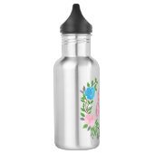Ooh La La - französische Begriffe Edelstahlflasche (Links)