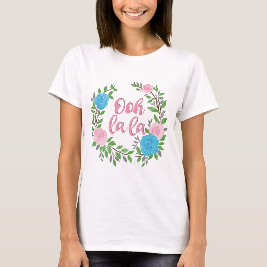 Ooh La La - französische Begriffe T-Shirt (Vorderseite)