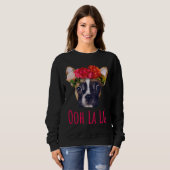 Ooh La La French Bulldog Sweatshirt (Vorne ganz)