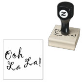 "Ooh La La La!" Gummistempel (Stempel)
