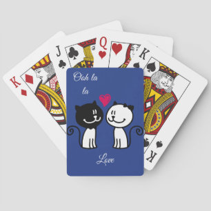 Ooh la la Liebe Spielkarten