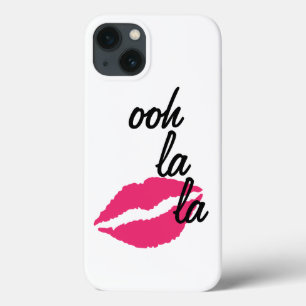 Ooh la la! mit einem Kiss iPhone Case