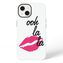 Ooh la la! mit einem Kiss iPhone Case
