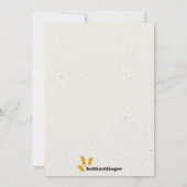 OOH LA LA MITTEILUNGSKARTE (Rückseite)