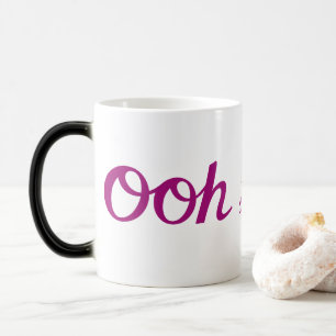 Ooh La La Script Magenta Verwandlungstasse