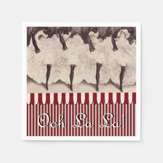 Ooh La La! Serviette (Vorderseite)