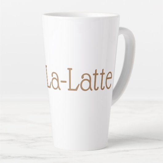 Ooh La Latte Milchtasse (Rechte Ecke)