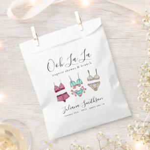 Ooh La Lingerie Brautparty Geschenktütchen