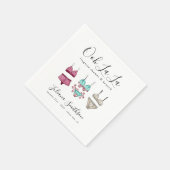 Ooh La Lingerie Brautparty Serviette (Ecke)