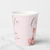 Ooh La Paris Brautparty Pappbecher (Rechts)