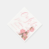 Ooh La Paris Brautparty Serviette (Ecke)