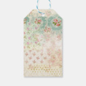 Ooh La Paris Eiffel Tower Vielen Dank Geschenkanhänger (Rückseite)