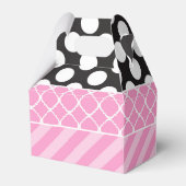 Ooh la Paris Tea Birthday Party Danke Geschenkschachtel (Rückseite)