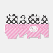 Ooh la Paris Tea Birthday Party Danke Geschenkschachtel (Ungefaltet)