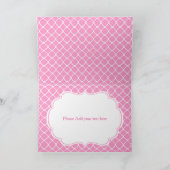 Ooh la Paris Tea Birthday Party Karte (Innenseite)