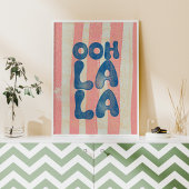 Ooh La Trendy Wall Art Poster