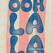 Ooh La Trendy Wall Art Poster