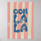 Ooh La Trendy Wall Art Poster (Vorne)