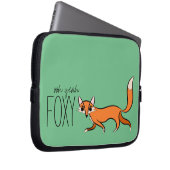 Ooh Yeah Foxy Niedlich Fox Slogan Laptopschutzhülle (Vorne Rechts)