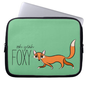 Ooh Yeah Foxy Niedlich Fox Slogan Laptopschutzhülle