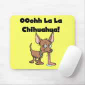 Oohhh La Chihuahua T - Shirt und Geschenke Mousepad (Mit Mouse)