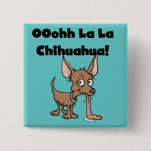 Oohhh La-Lachihuahua-T - Shirts und Geschenke Button