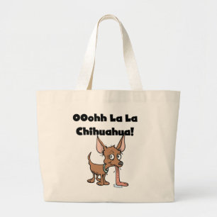Oohhh La-Lachihuahua-T - Shirts und Geschenke Jumbo Stoffbeutel