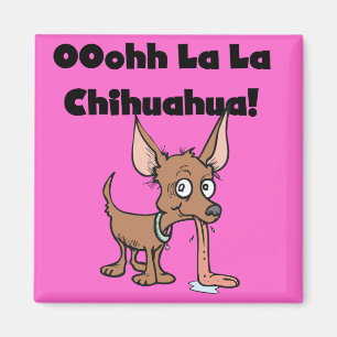 Oohhh La-Lachihuahua-T - Shirts und Geschenke Magnet