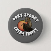 Ooky Spooky Bat Button (Vorderseite)