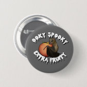 Ooky Spooky Bat Button (Vorne & Hinten)