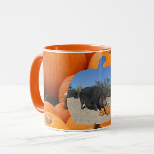 Oolong Pumpkin Tasse (Vorderseite Links)