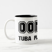 Oom-Pa Tuba Zweifarbige Tasse (Links)
