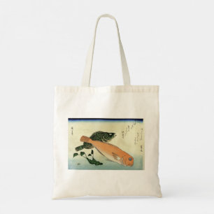 Oomon-hata & Shiro-amadai - Hiroshige's Fish Print Tragetasche