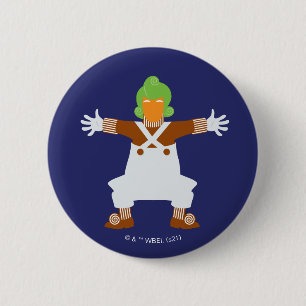 Oompa Loompa Arms Out Button