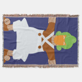 Oompa Loompa Arms Out Decke (Vorderseite)