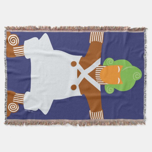 Oompa Loompa Arms Out Decke (Vorderseite)