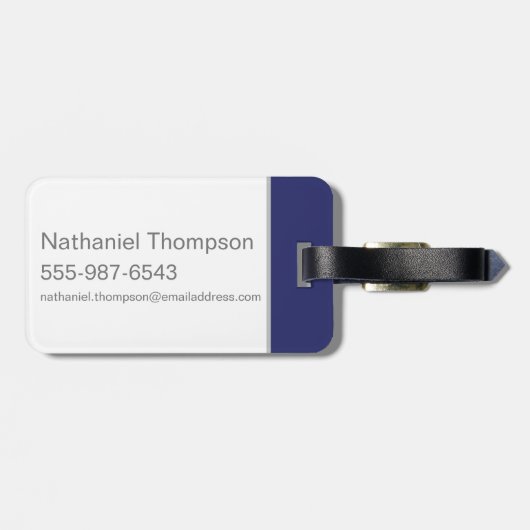 Oompa Loompa Arms Out Gepäckanhänger (Rückseite horizontal)