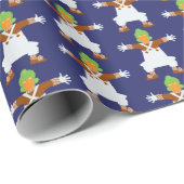 Oompa Loompa Arms Out Geschenkpapier (Rolleneckpunkt)