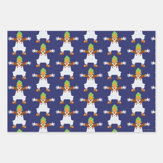 Oompa Loompa Arms Out Geschenkpapier Set (Vorderseite)