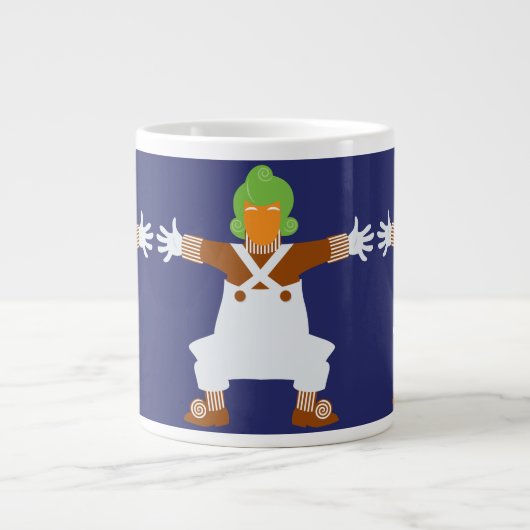 Oompa Loompa Arms Out Jumbo-Tasse (Vorderseite)