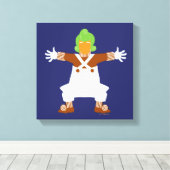 Oompa Loompa Arms Out Leinwanddruck (Insitu (Holzboden))