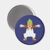 Oompa Loompa Arms Out Magnet (Vorderseite/Rückseite)