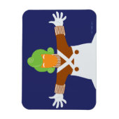 Oompa Loompa Arms Out Magnet (Vertikal)