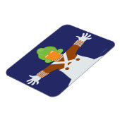 Oompa Loompa Arms Out Magnet (Linke Seite)
