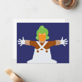 Oompa Loompa Arms Out Mitteilungskarte (Vorderseite/Rückseite Beispiel)