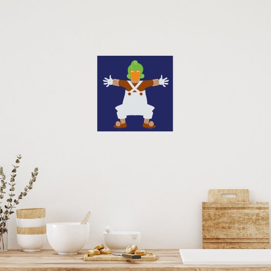 Oompa Loompa Arms Out Poster (Küche)