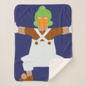 Oompa Loompa Arms Out Sherpadecke (Vorderseite)