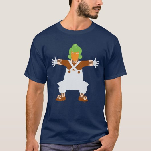 Oompa Loompa Arms Out T-Shirt (Vorderseite)