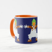 Oompa Loompa Arms Out Tasse (Vorderseite Links)